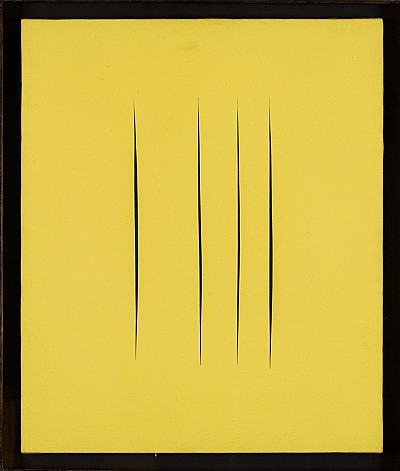 Lucio Fontana e l#8217;annullamento della pittura.