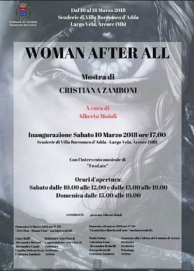 Mostra d'arte di Cristiana Zamboni Woman After All