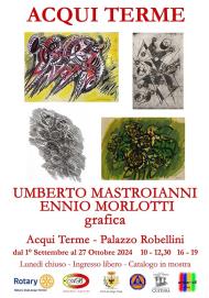 “UMBERTO MASTROIANNI - ENNIO MORLOTTI - GRAFICA”