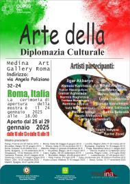 MOSTRA COLLETTIVA “L’ARTE DELLA DIPLOMAZIA CULTURALE”