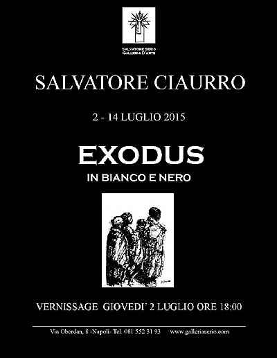 EXODUS in bianco e nero, mostra di Salvatore Ciaurro