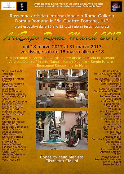 ArtExpo Rome March 2017
