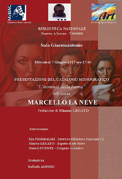PRESENTAZIONE DEL CATALOGO MONOGRAFICO di Marcello La Neve