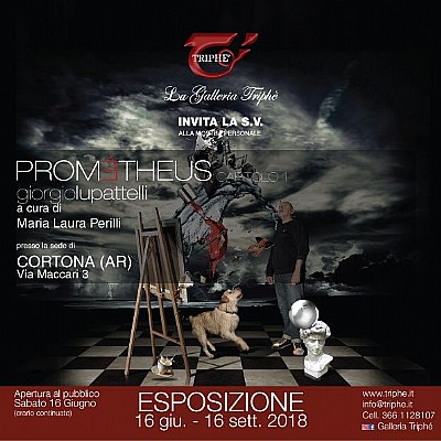 Prom#232;theus. La Galleria Triph#233; presenta la mostra di Giorgio Lupattelli