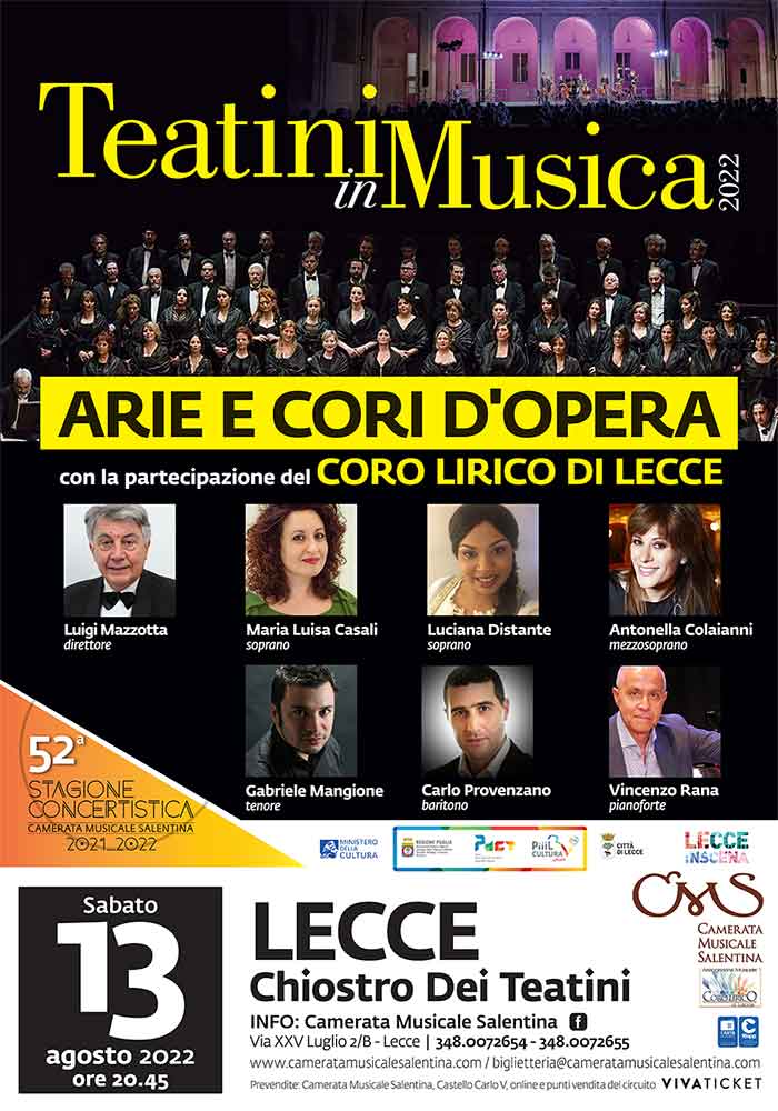 Arie e Cori d'Opera a Lecce