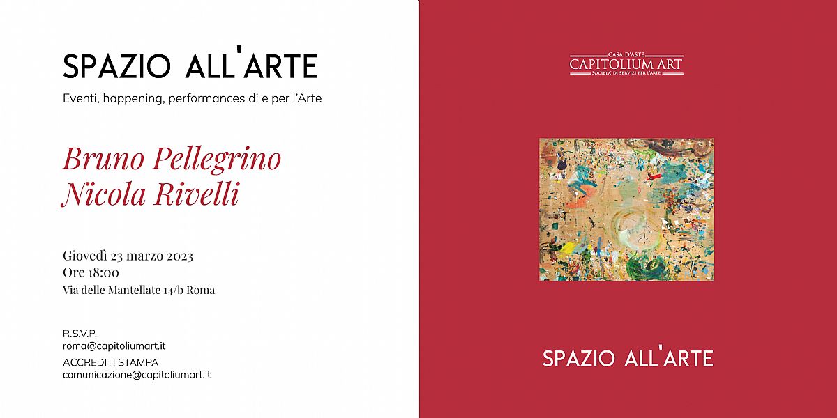 Bruno Pellegrino | Nicola Rivelli in mostra