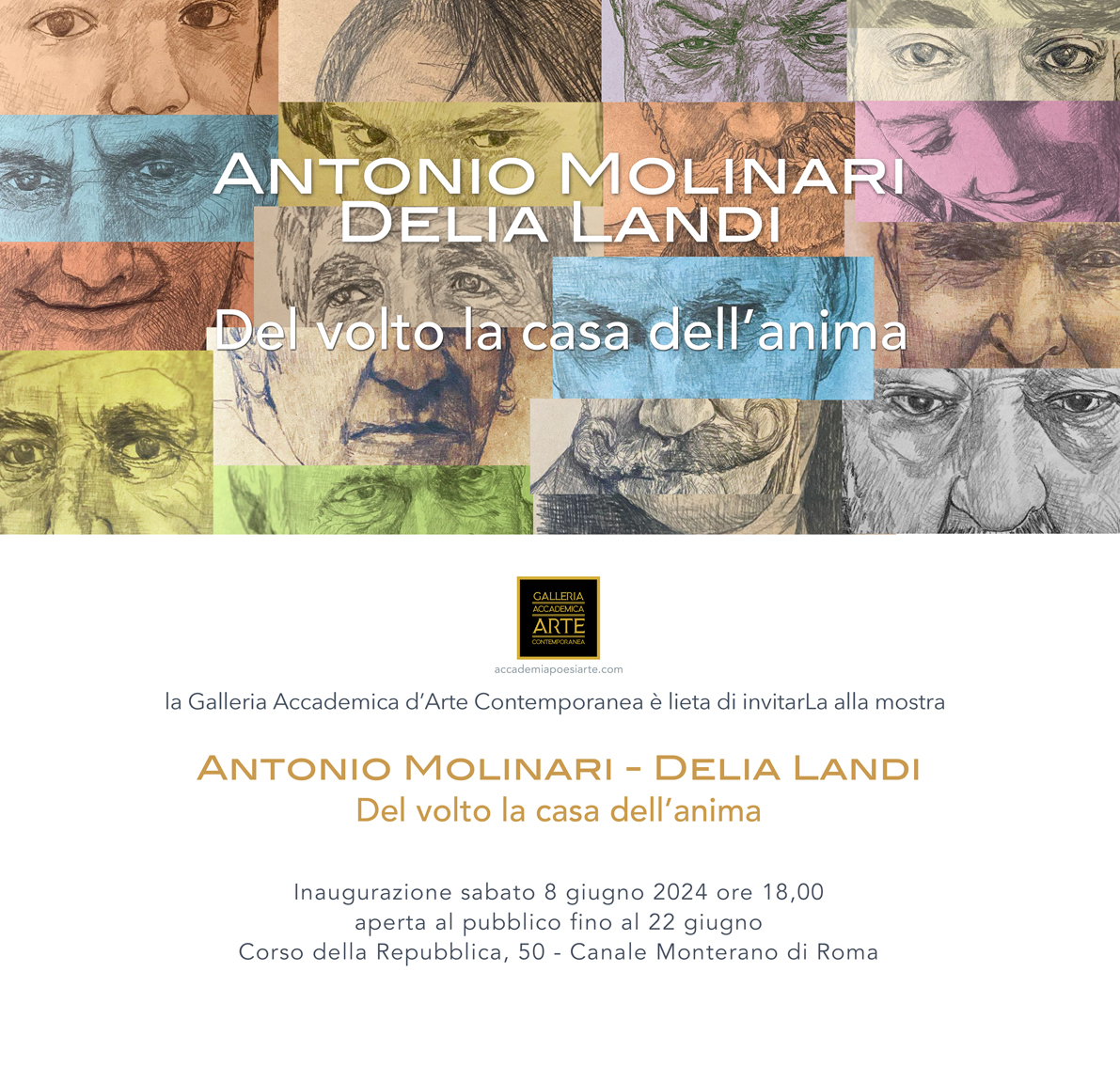 La Galleria Accademica presenta Antonio Molinari e Delia Landi.