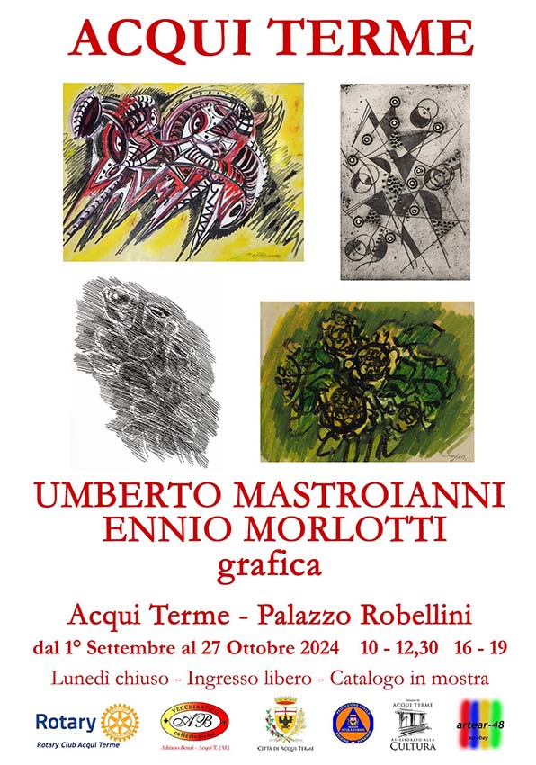 UMBERTO MASTROIANNI - ENNIO MORLOTTI - GRAFICA