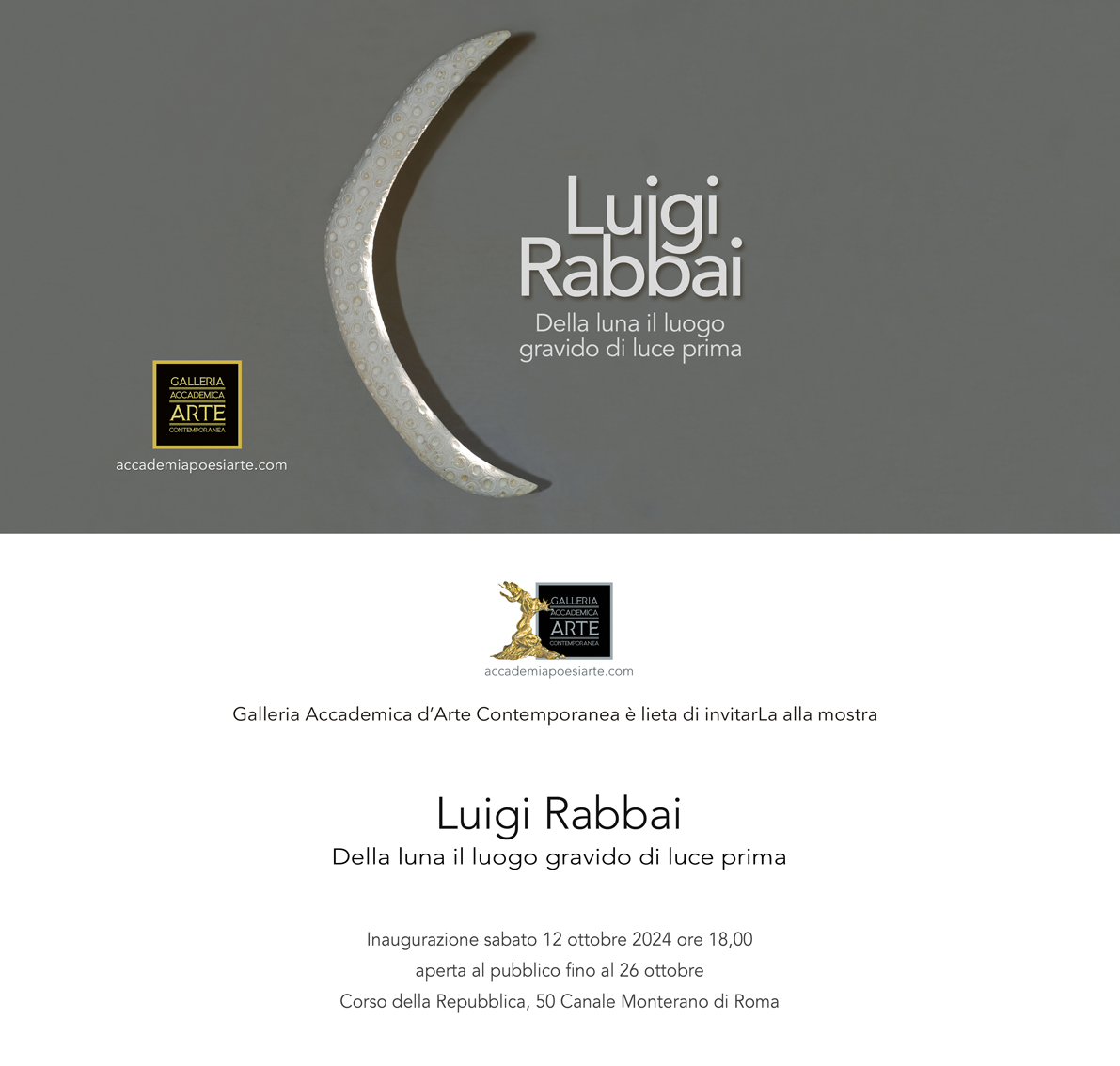 La Galleria Accademica presenta Luigi Rabbai.