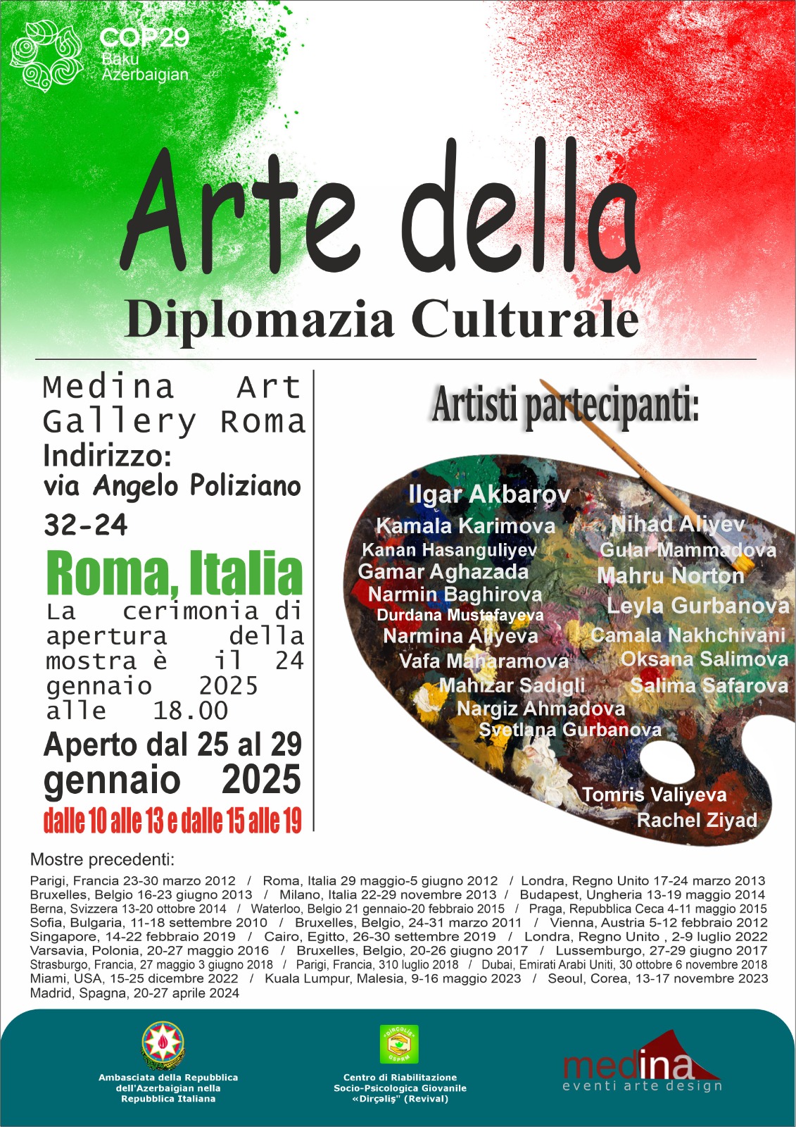 MOSTRA COLLETTIVA L#8217;ARTE DELLA DIPLOMAZIA CULTURALE