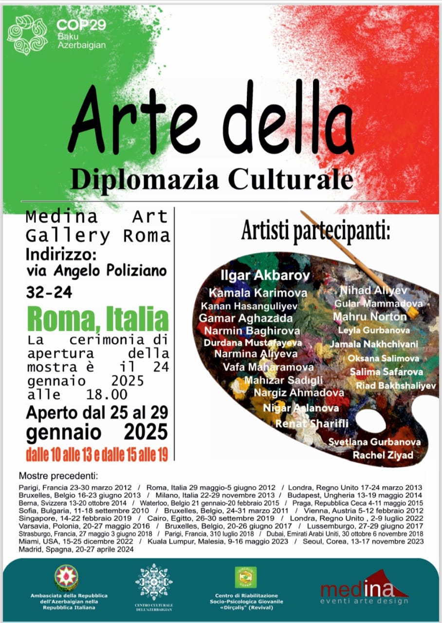 Mostra Collettiva L#8217;Arte della diplomazia culturale