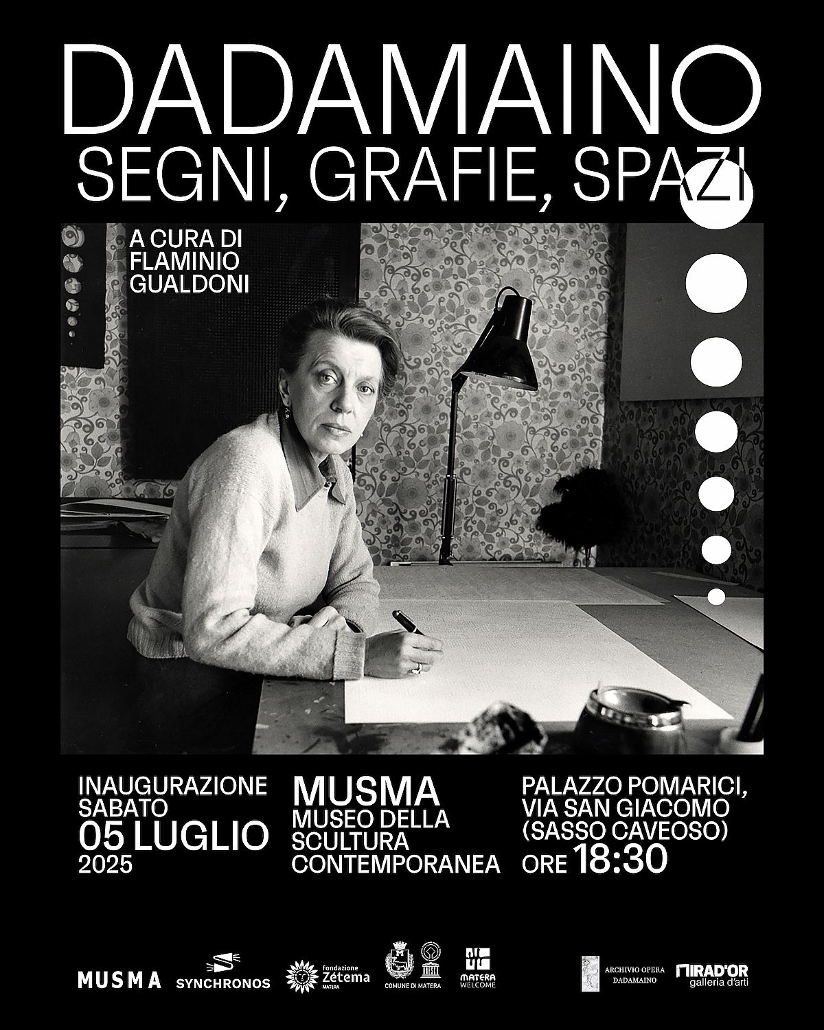 DADAMAINO. SEGNI, GRAFIE, SPAZI