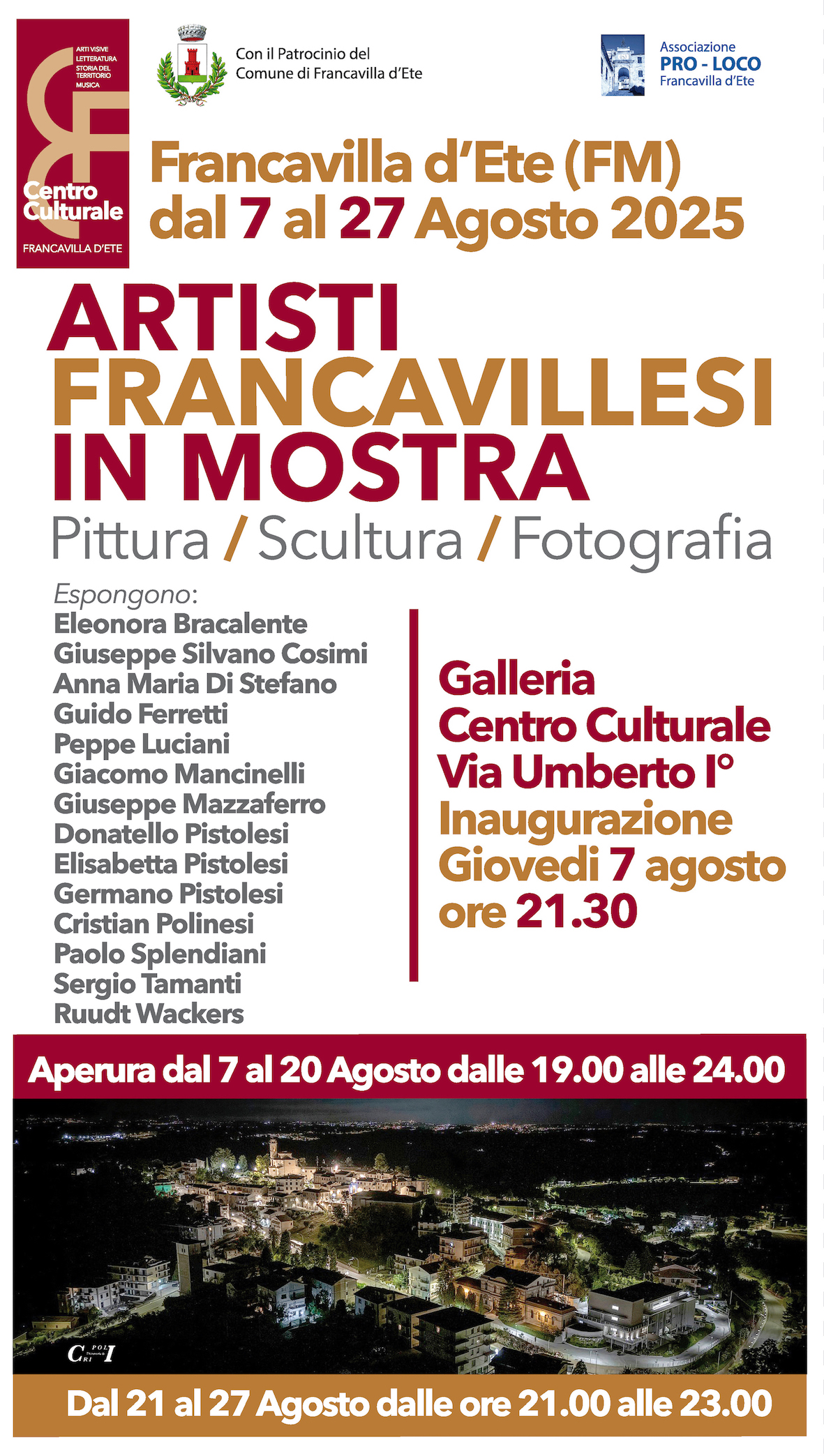 ARTISTI FRANCAVILLESI IN MOSTRA