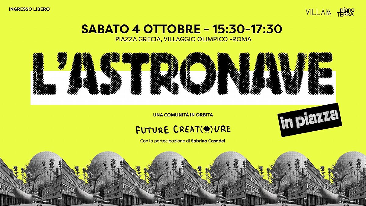 L#8217;astronave in piazza.