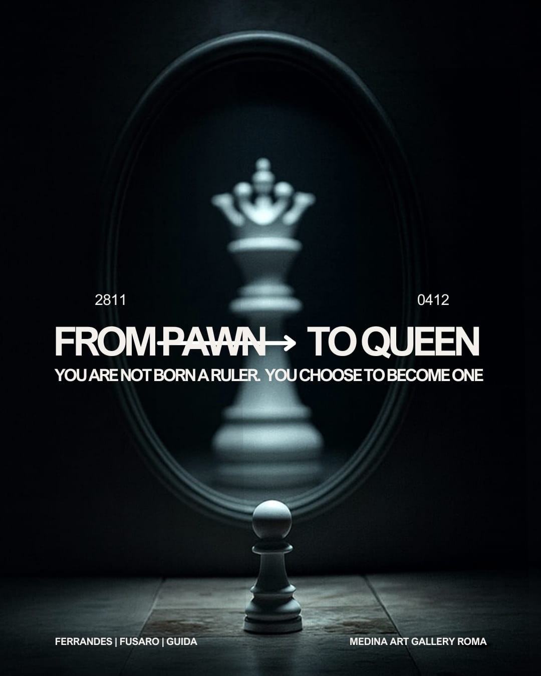 Mostra collettiv From Pawn to Queen