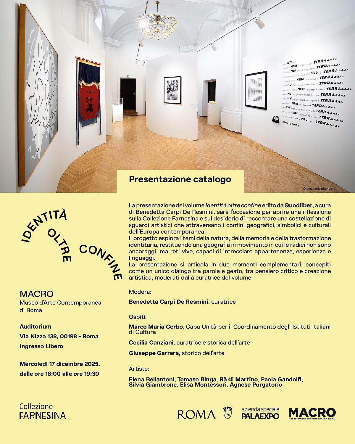 presentazione catalogo Identit#224; oltre confine