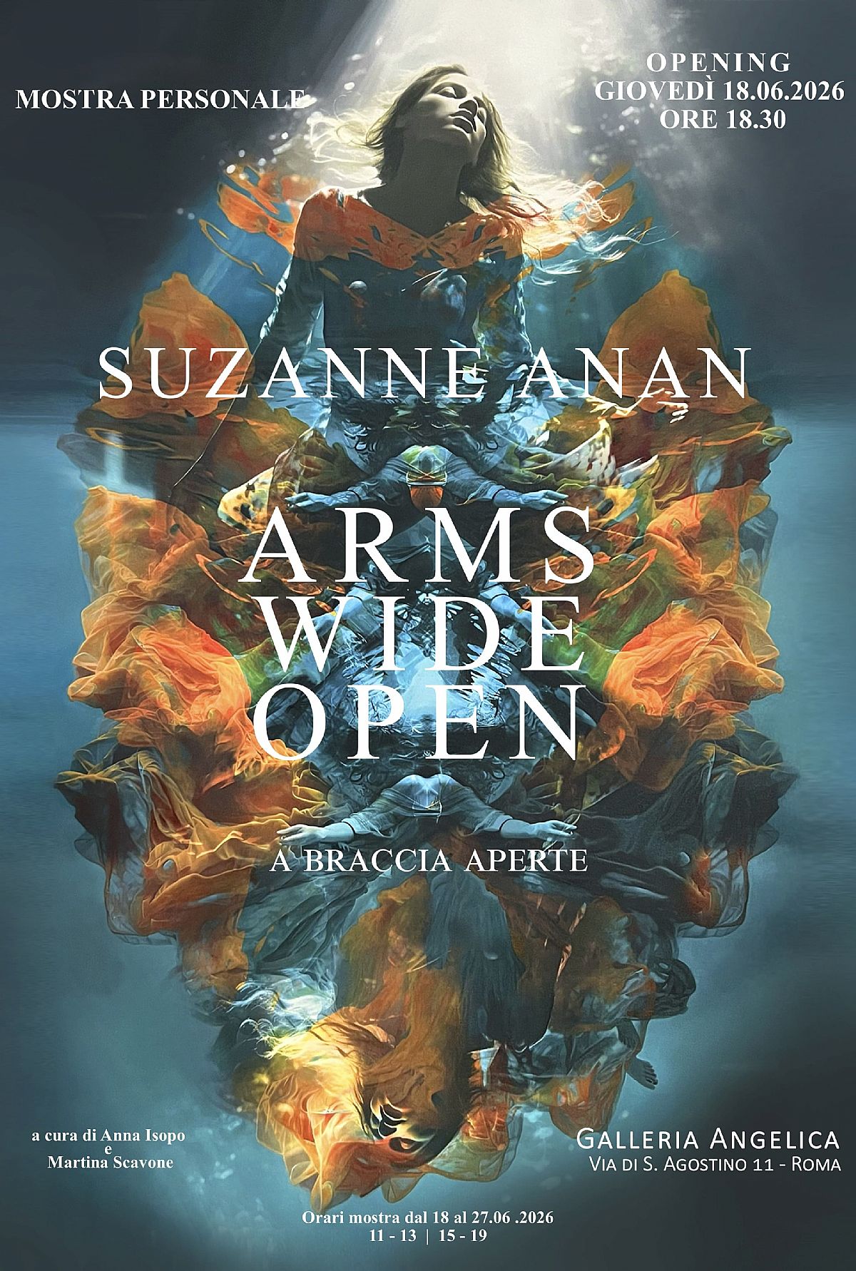 Arms wide open
