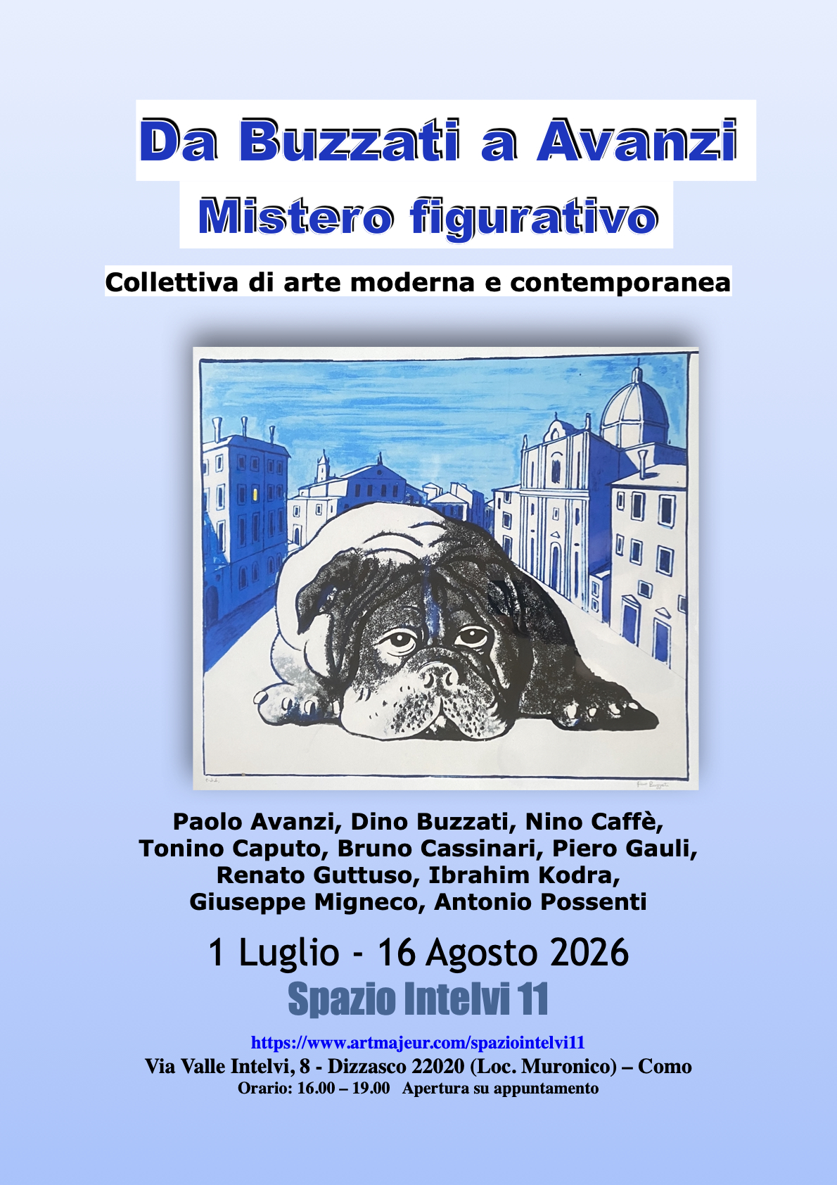 Mostra Collettiva Da Buzzati ad Avanzi. Mistero figurativo