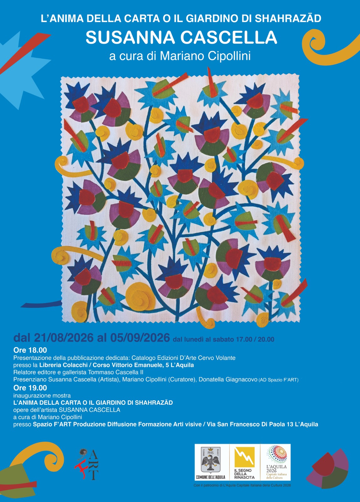 L'anima della carta o il Giardino di Shahraz#257;d