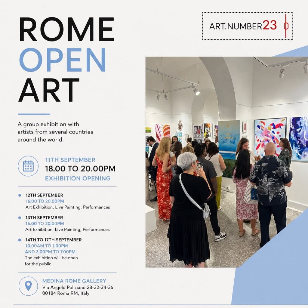 MOSTRA COLLETTIVA ROME OPEN ART FESTIVAL